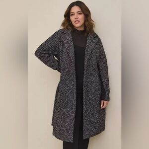 Boucle Statement Long Coat